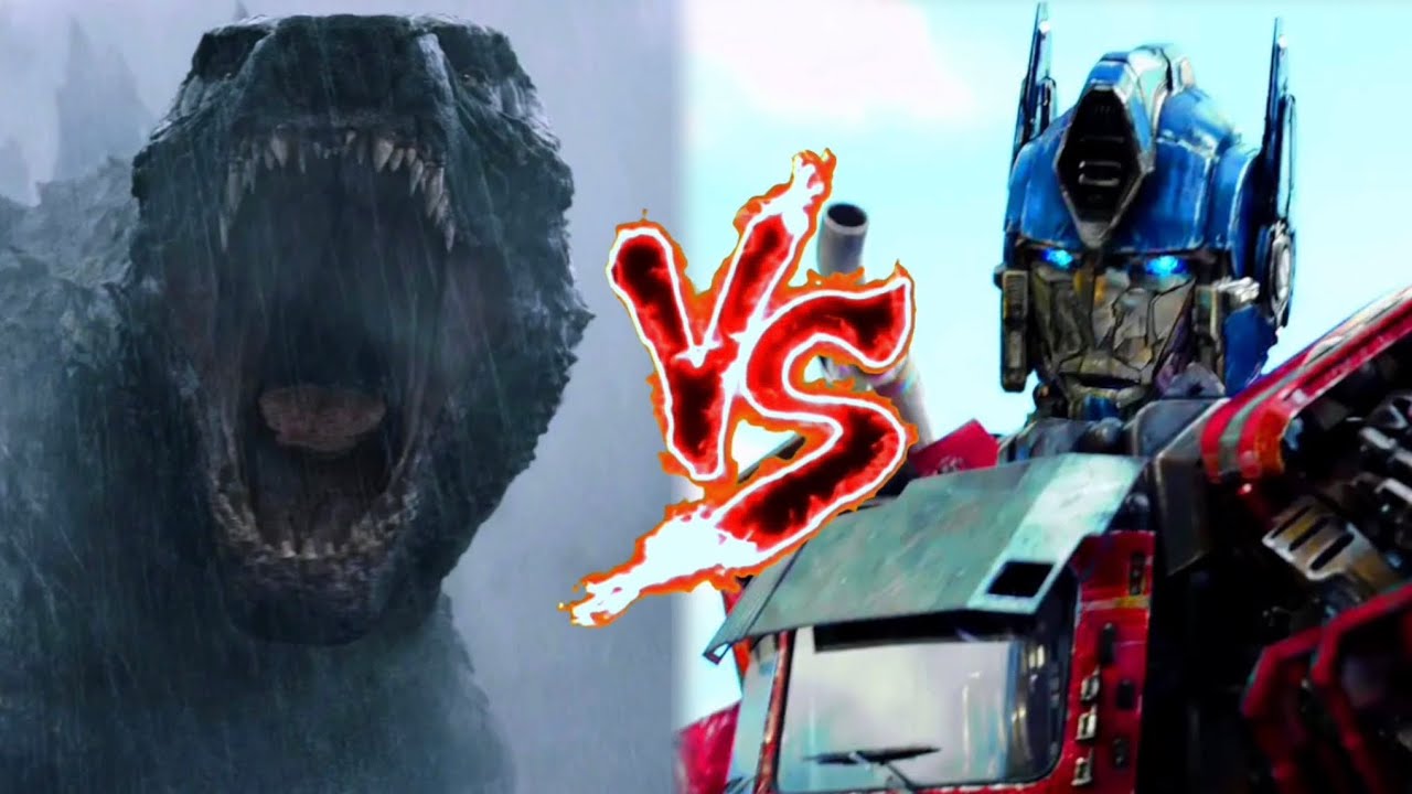 GODZILLA vs OPTIMUS PRIME - Epic Supercut Battle!