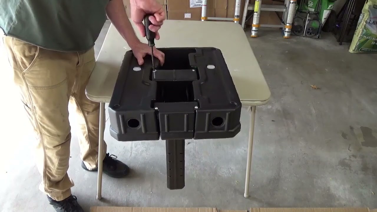 How to Assemble a Simplay3 Dig Free Universal Mailbox Post