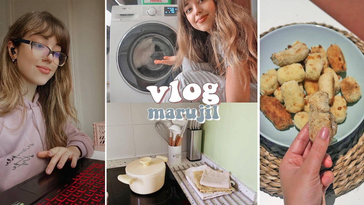 VLOG EN CASA 🏠 Primeras croquetas, tour lavadero, recomendaciones Netflix | Aliexpress Aniversario