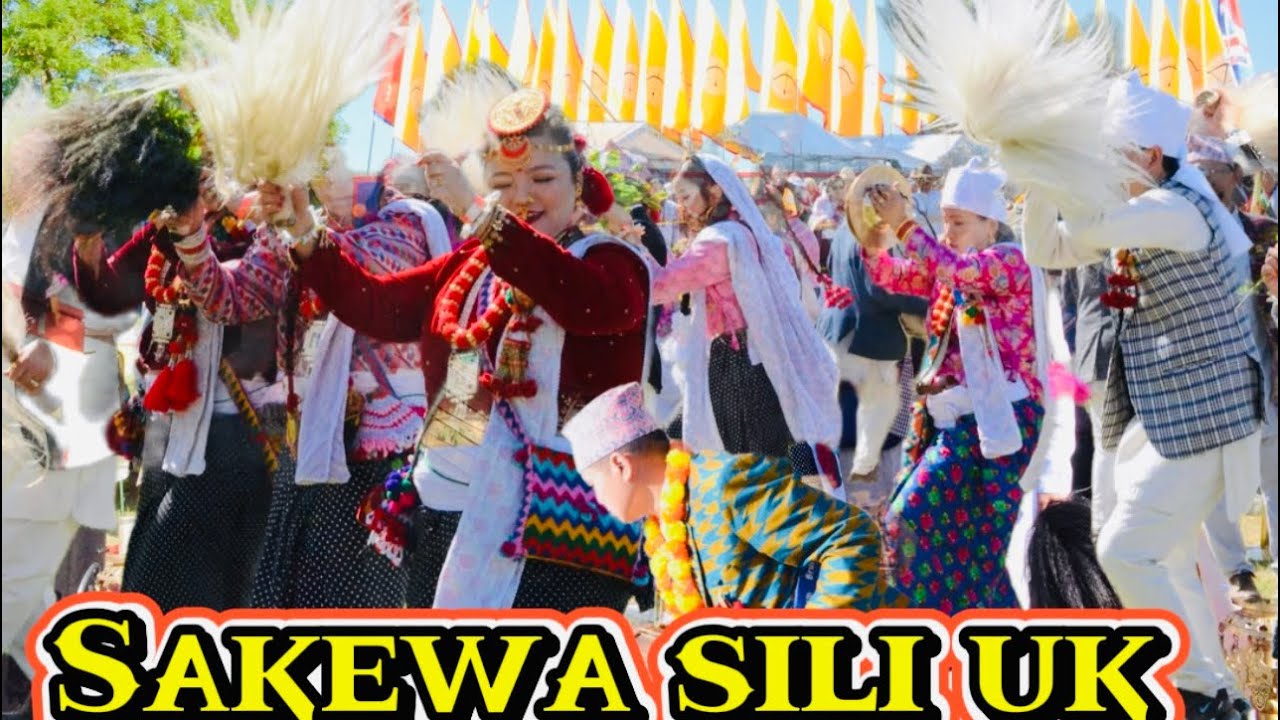 The Festival Features the Traditional Sakela Dance In Uk 🇬🇧 🇳🇵 #SakewaSili #KiratCulture🇳🇵🙏