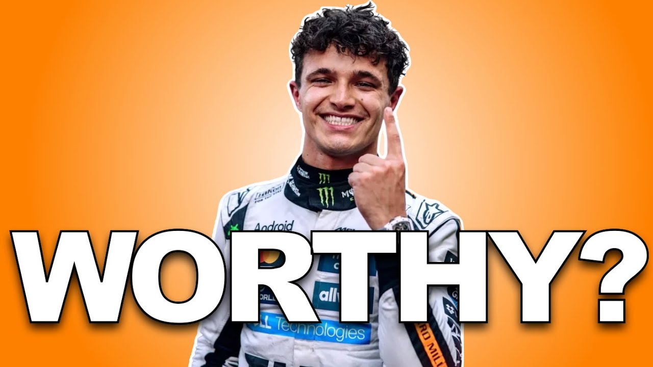 Is Lando Norris a Worthy Champion? Data Analysed