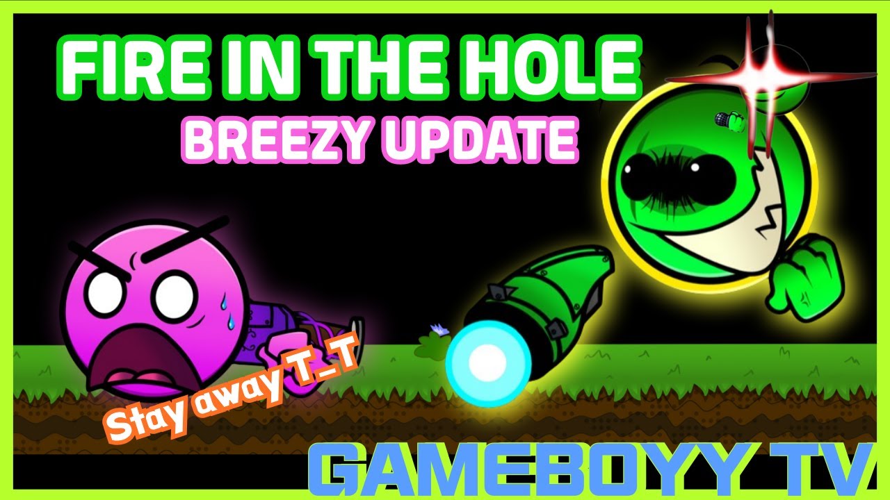 [FNF MOD] - FIRE IN THE HOLE (BREEZY UPDATE) / 프나펑 모드 플레이