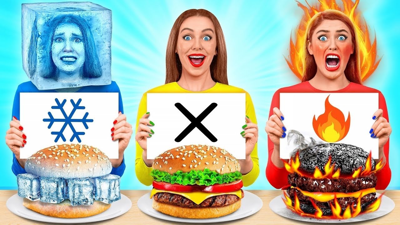 تحدي 100 طبقة من الطعام! #4