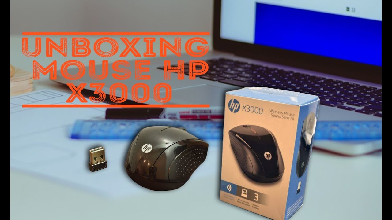 Unboxing y Revisado del Mouse HP X3000