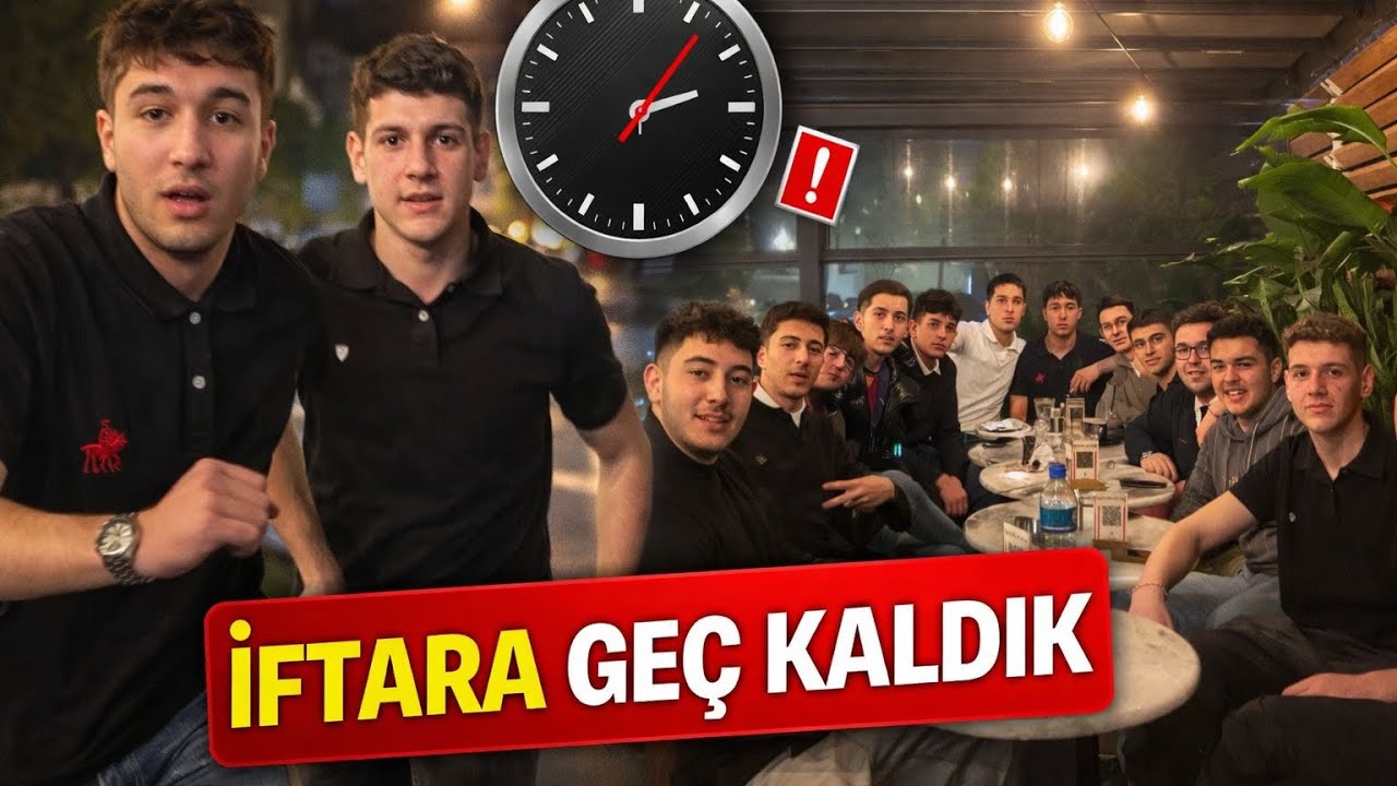AGALARLA İFTAR VLOG | İFTARA YETİŞEMEDİK