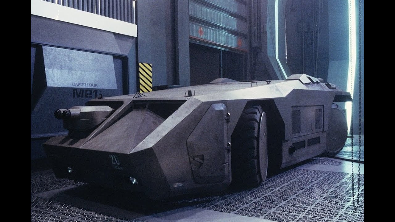 Распаковка бронетранспортера Aliens M577 1:18 Colonial Marines APC