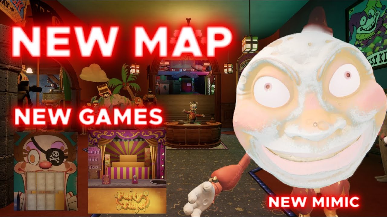 NEW ROOMS in FNAF secret of the mimic!!