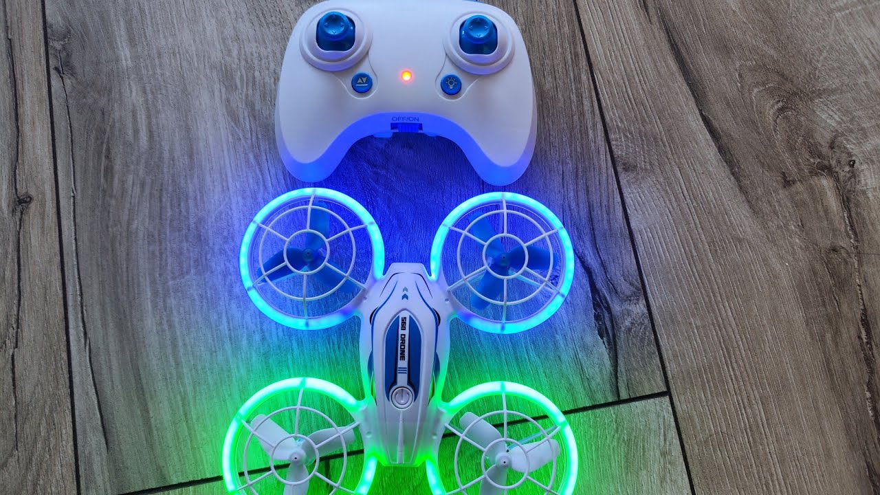 Ridge's Puddle S60 Drohne mit Headless Modus Led Beleuchtung und Looping Funktion für kleines Geld !