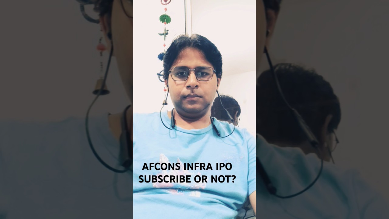 AFCONS INFRA IPO SUBSCRIBE OR NOT! VISIT MY CHANNEL FOR SHORT SIMPLE AND CRISP ANALYSIS.