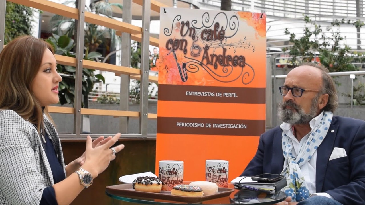 España y sus figurantes ,vision y opinión en Un cafe con Andrea ,Alfonso Martínez