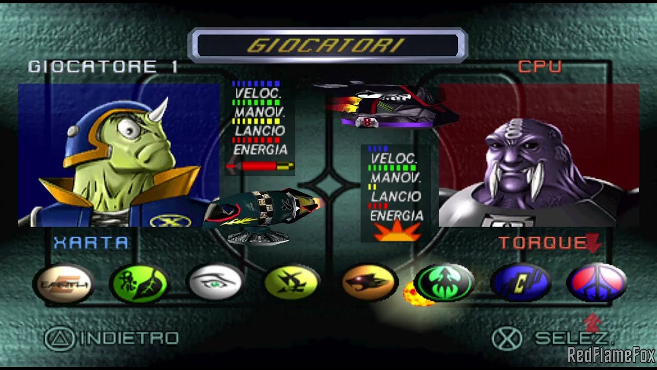 Ballblazer Champions (PS1) - Cheat Code to Unlock: Xarta