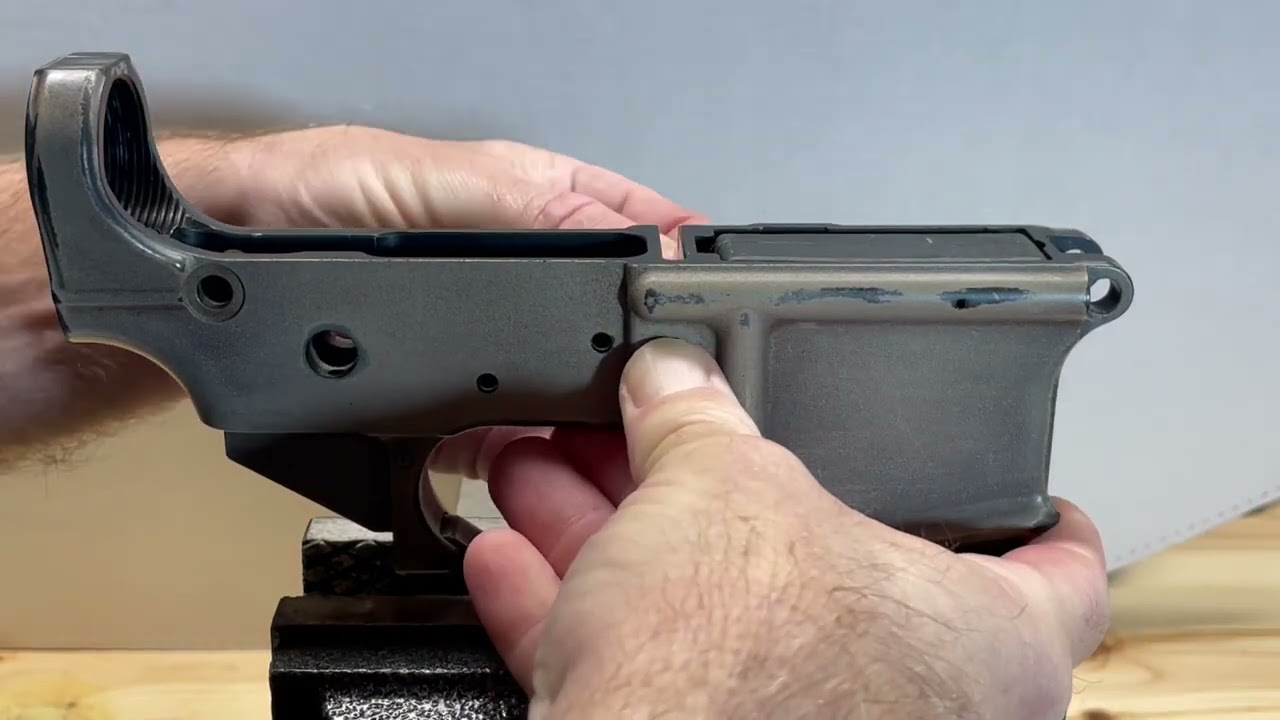 AR15 Magazine Catch Assembly