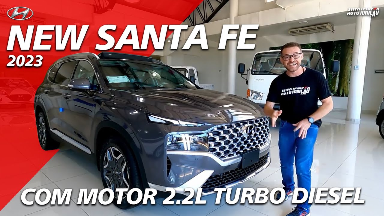 EXCLUSIVO! NOVO SANTA FE 2023 com Facelift e mais Tecnológica Ainda!