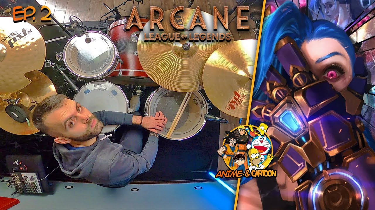 Stromae, Pomme - "Ma Meilleure Ennemie" - Serie Anime & Cartoon EP.2 - Drum Cover || LB Drum
