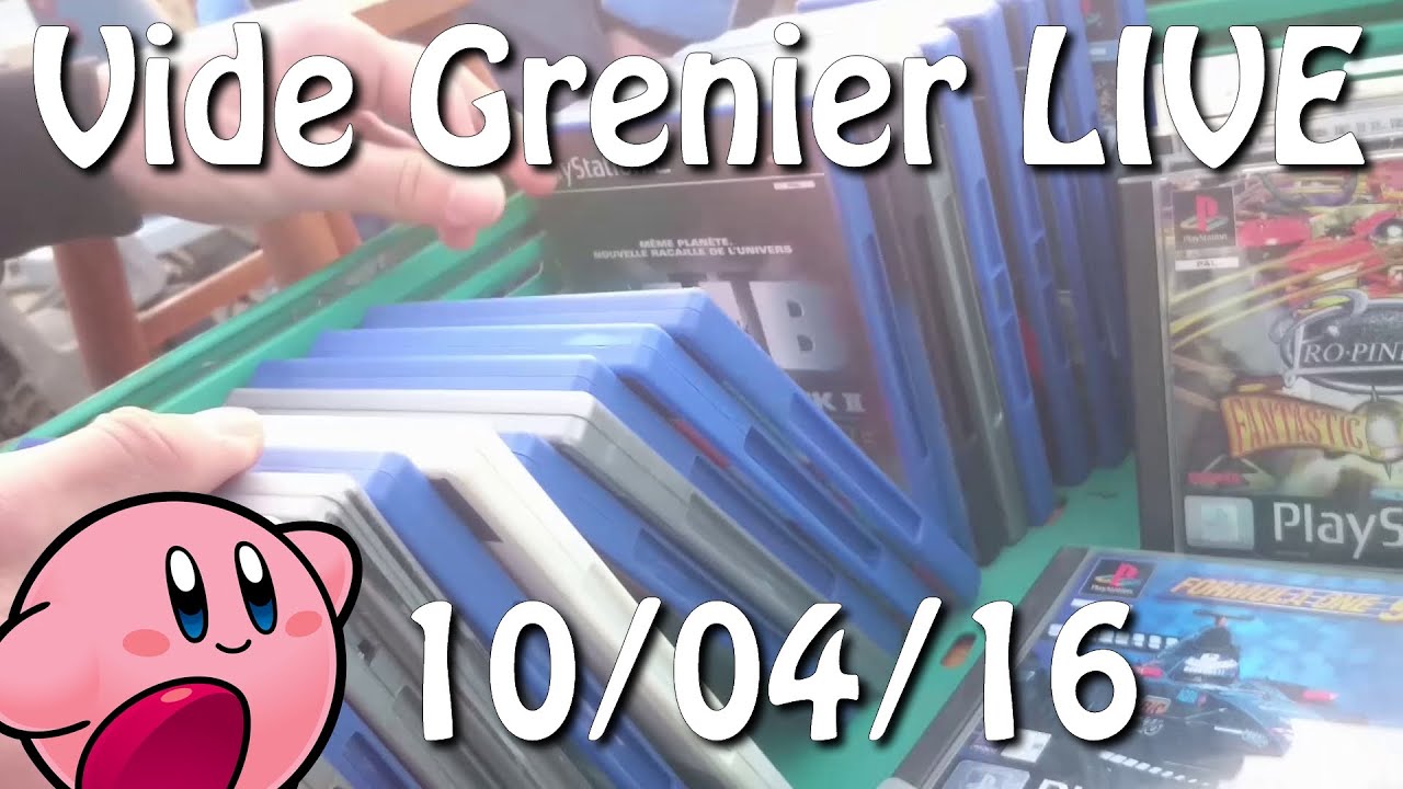Vide Grenier LIVE - Un SLY RACOON à 2 euro