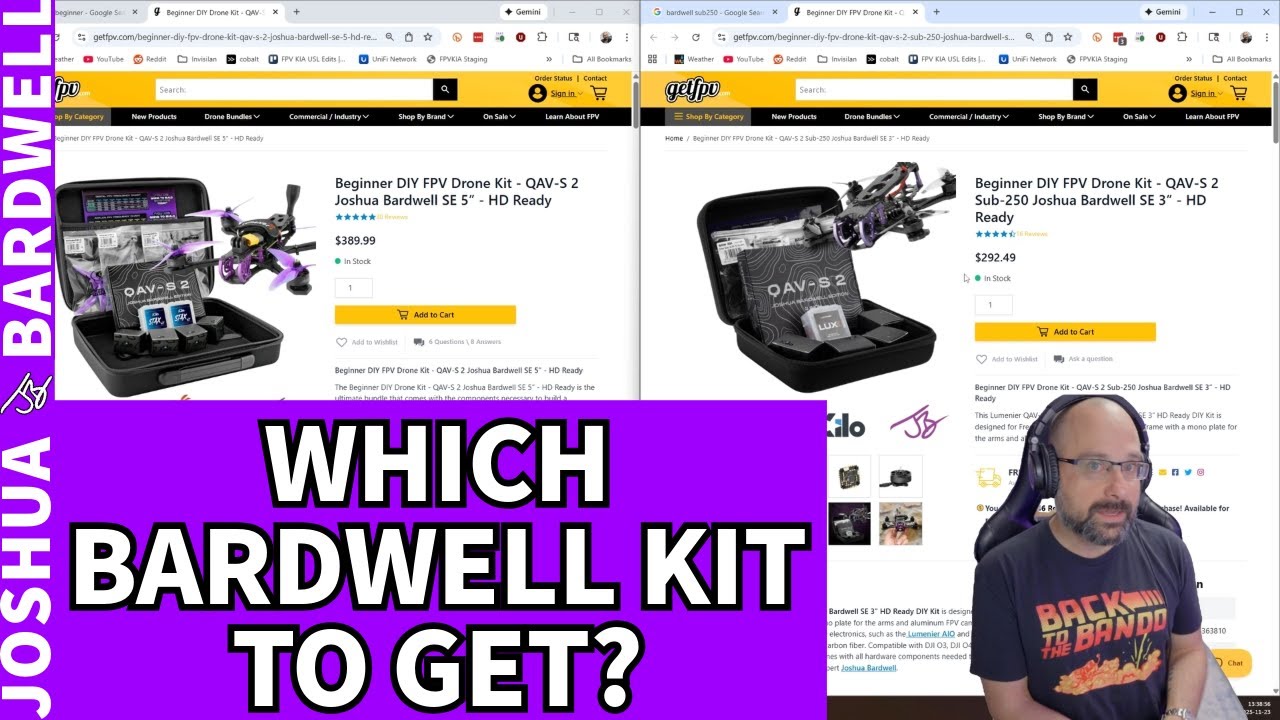 Комплект для FPV-дрона весом до 250 г или 5 дюймов? Какой комплект Bardwell выбрать? &mdash; Вопросы о FPV