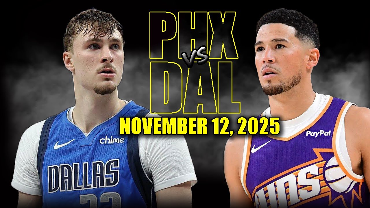 Phoenix Suns vs Dallas Mavericks Full Game Highlights - November 12, 2025 | NBA Season