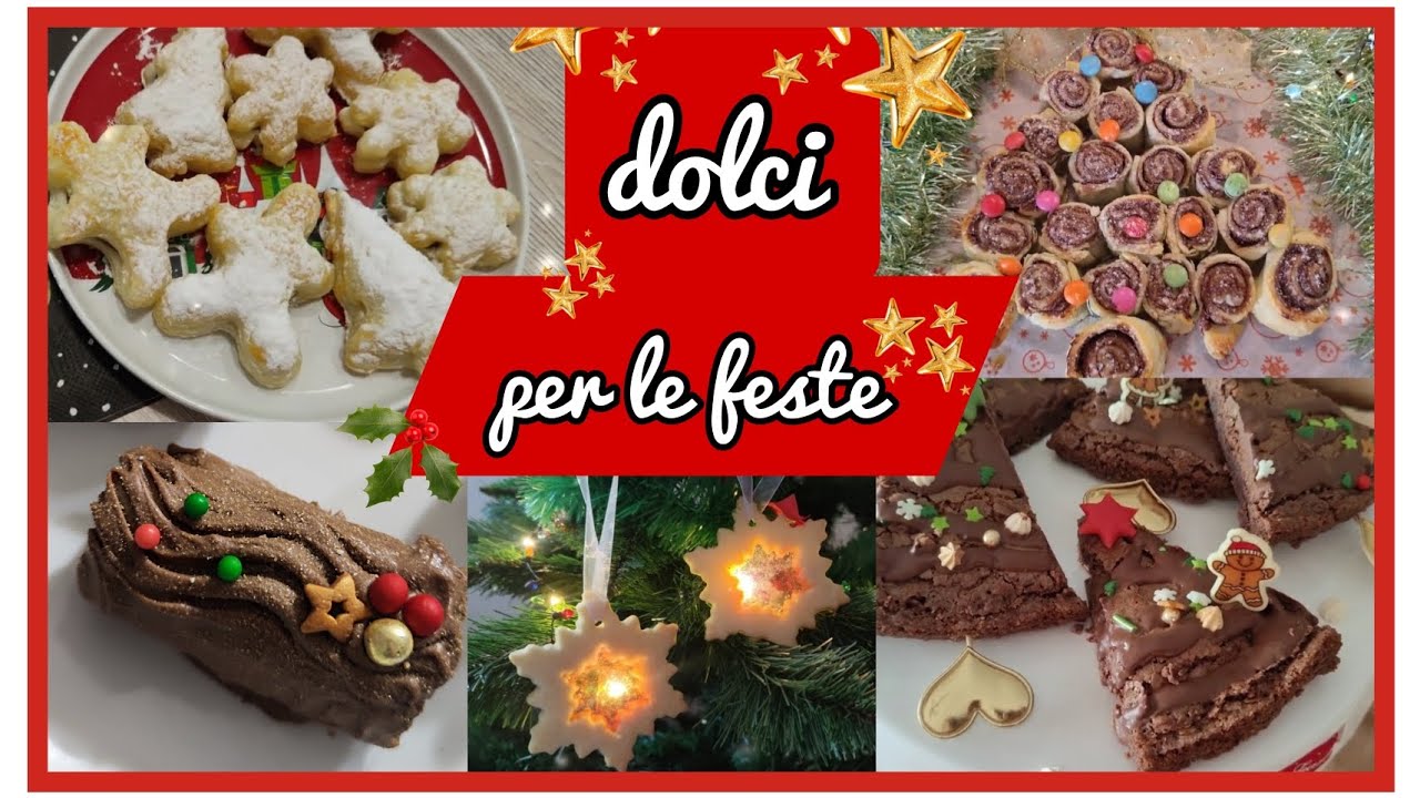 5 dolci per le feste 🎄 facili e veloci da preparare 🎄 Vigilia / Natale / Capodanno 🎁 #food #recipes