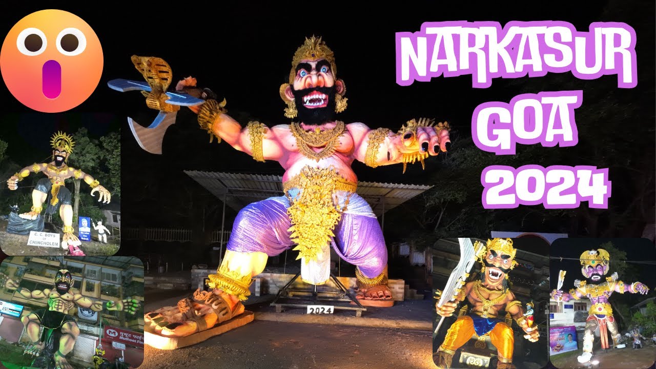 Narkasur in Goa 2024 Althino Panaji Diwali
