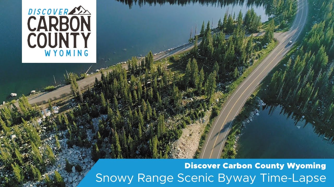 Time-Lapse Journey Through the Snowy Range Scenic Byway in Carbon County, WY