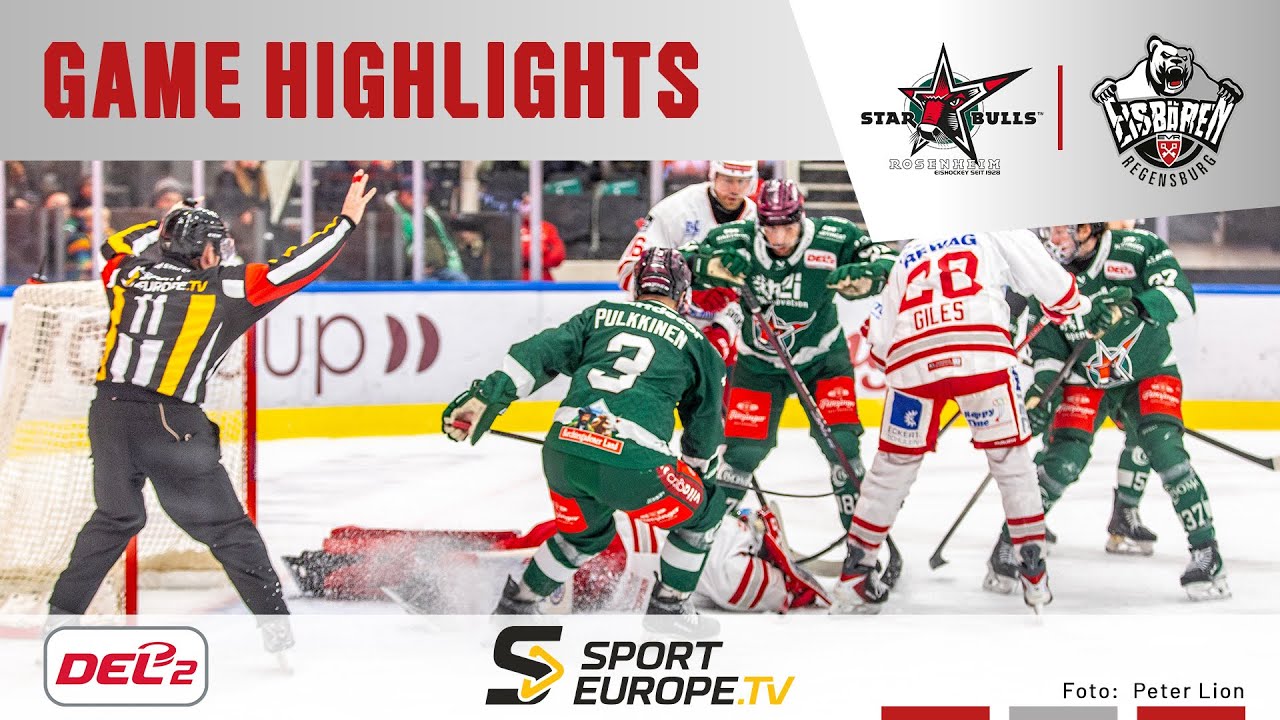 GAME HIGHLIGHTS - STARBULLS ROSENHEIM - EISBÄREN REGENSBURG - 30.12.2025