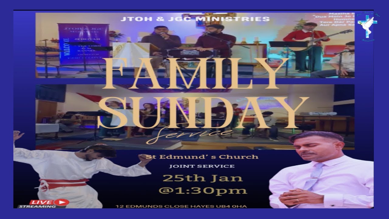 🔴🅻🅸🆅🅴   | Family Sunday Celebration | Jesus Tower of Hope Ministries |SUN. 25TH JAN. 2026