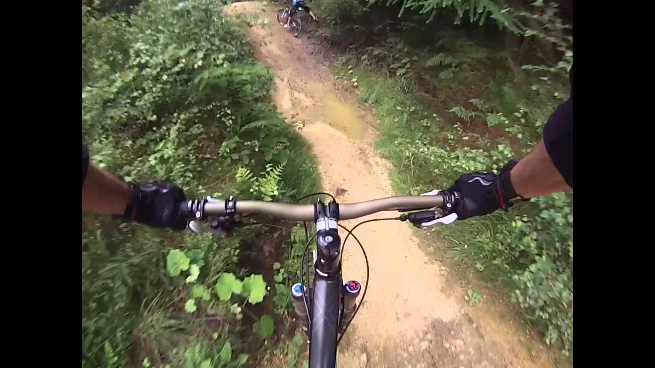 Dalby Forest Red Route Mountain Biking 2013 Gopro HD