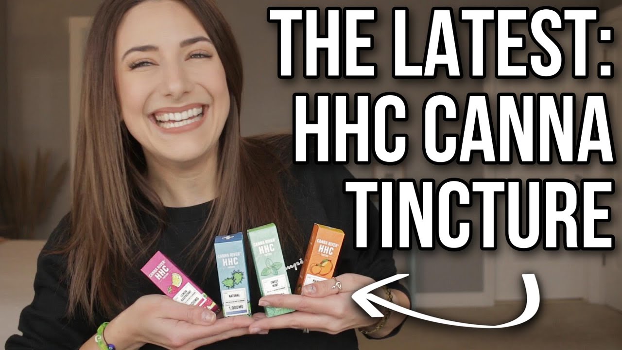 SUPER STRONG HHC DROPPERS | the NEW canna river hhc tincture drop
