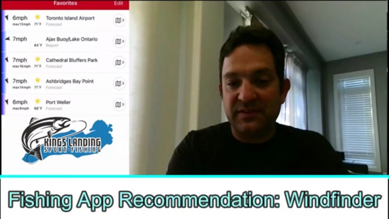 Fishing App Review: Windfinder - Great Lakes Salmon Fishing - Lake Ontario Toronto Fishing Charters