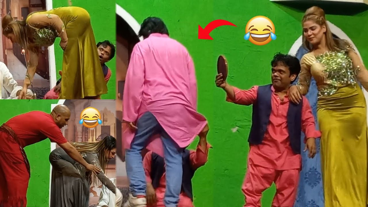 Zari Laal Vicky Kodu Shah Para Skhawat Naz | New Comedy Stage Drama | Stage Life