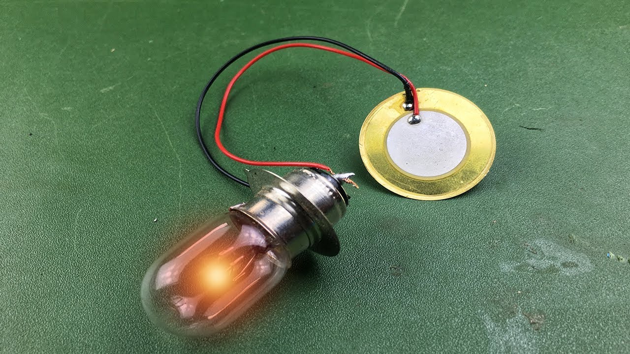 Free Energy Piezoelectric Generator Using Buzzer