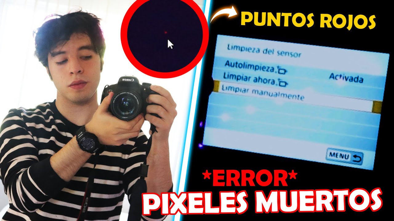 ERROR DE PIXEL MUERTO EN CÁMARAS | EMMA SPIDER