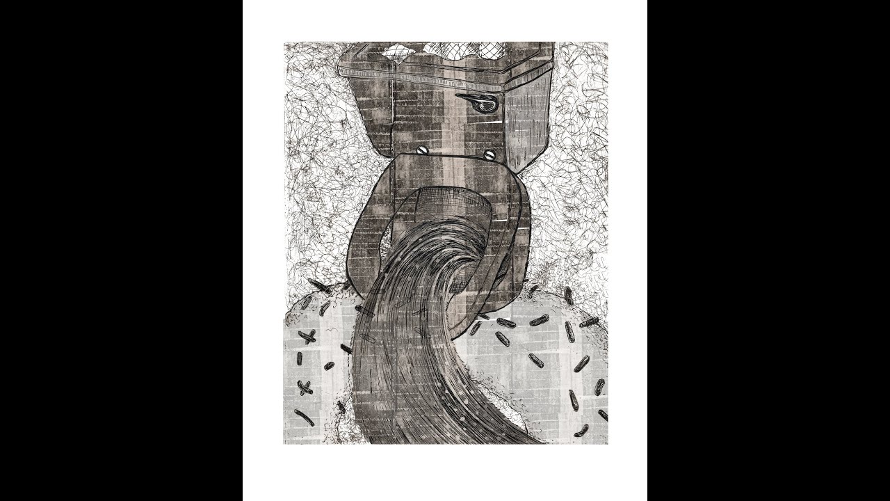 How to mimic softground intaglio using photoshop
