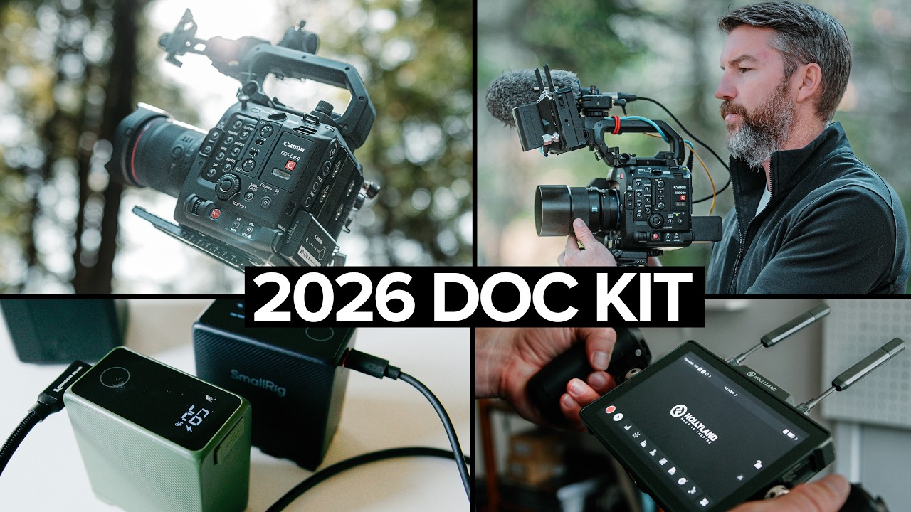 Оборудование, которое я выбрал для своего документального фильма 2026 года.