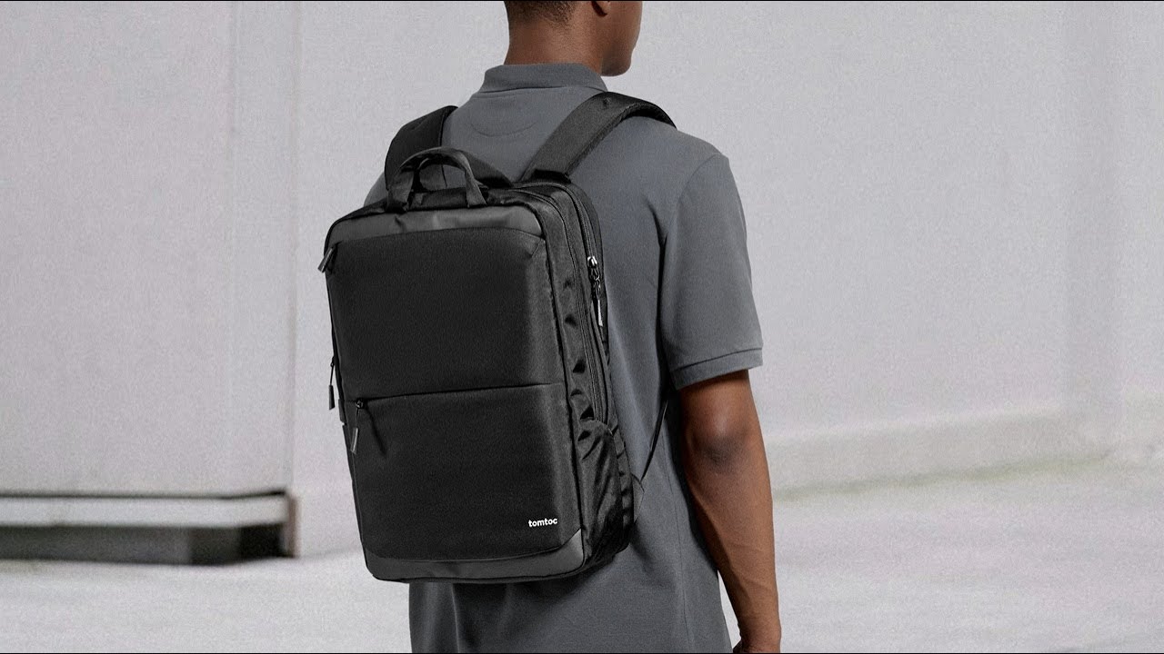 tomtoc Navigator-T71 Compact Laptop Backpack, Style, Protection & Comfort in One!