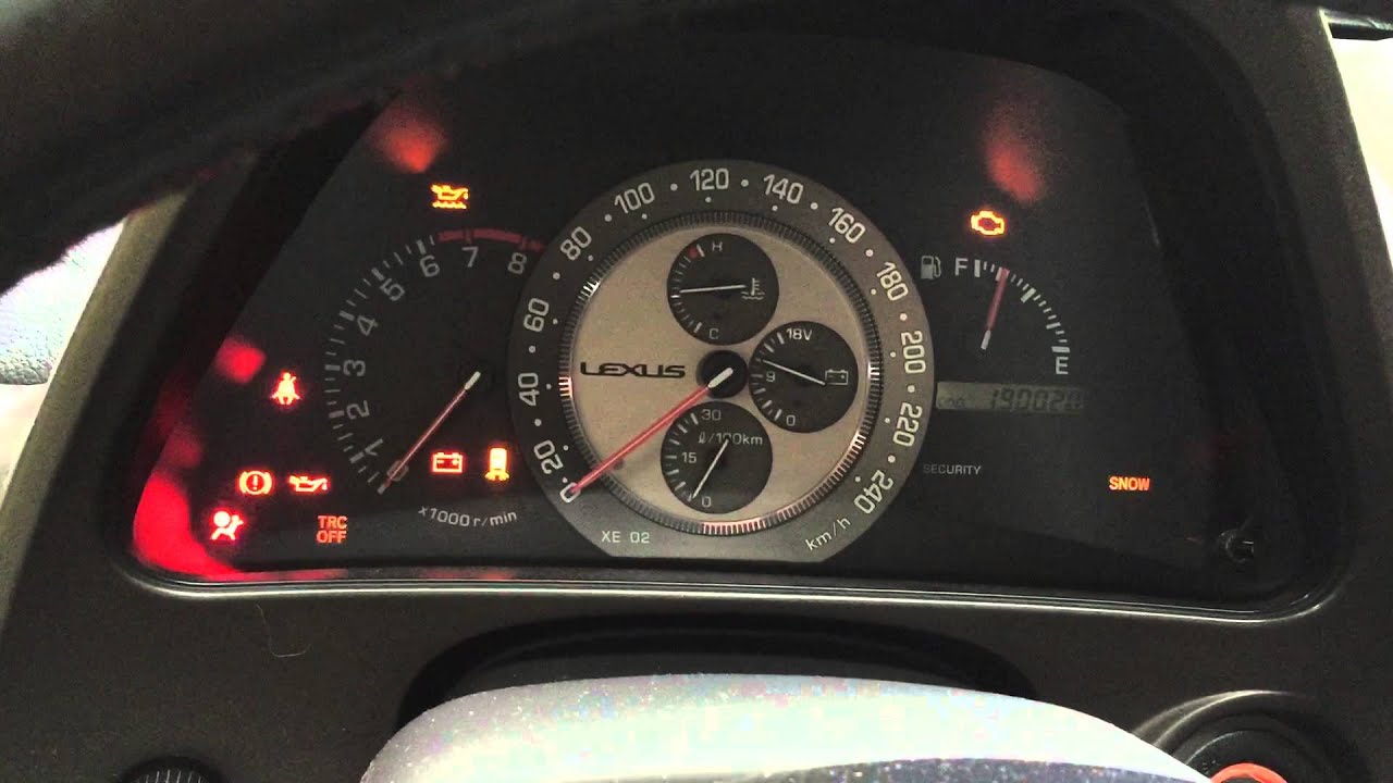 Lexus is200 ошибка 28