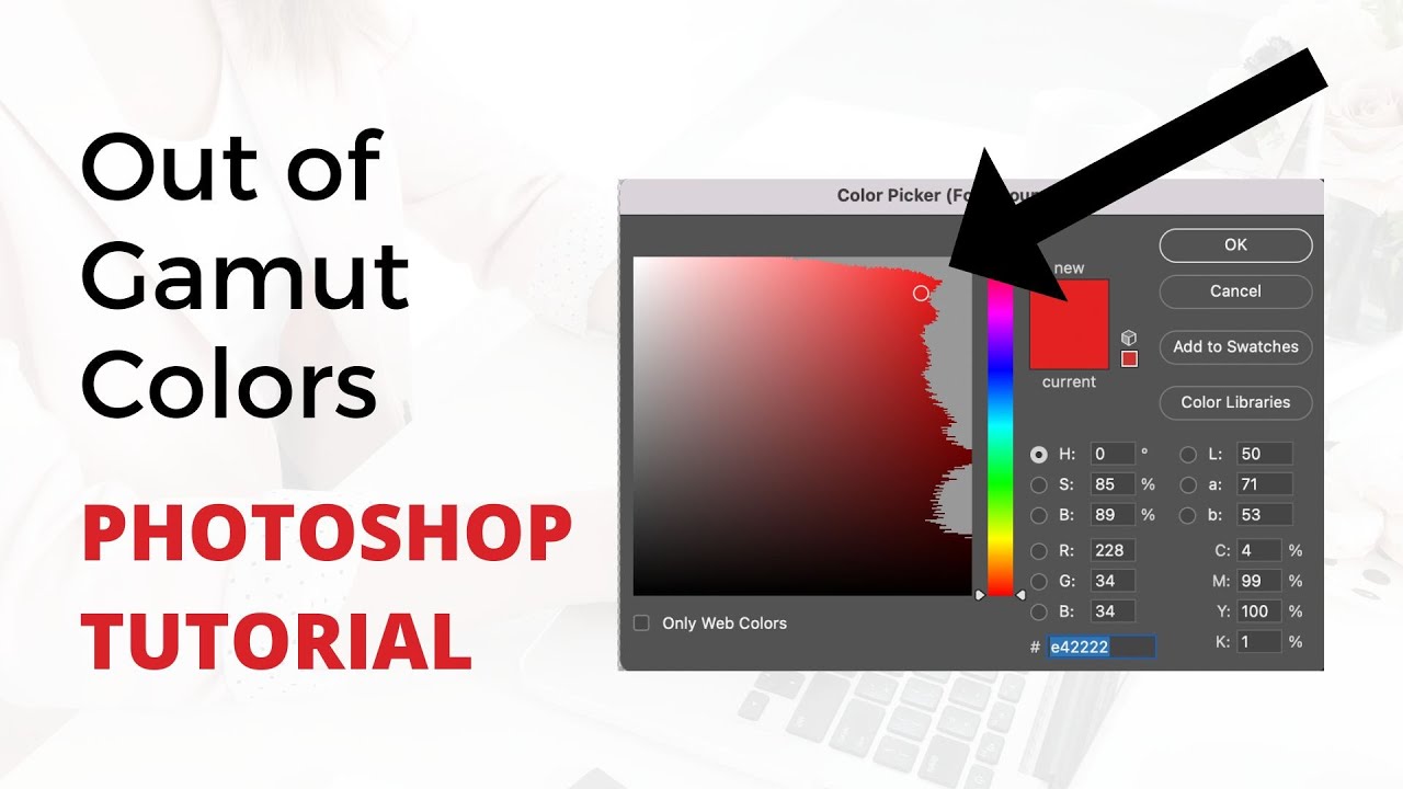 Out of Gamut Warning Photoshop - Helpful Keyboard Shortcut