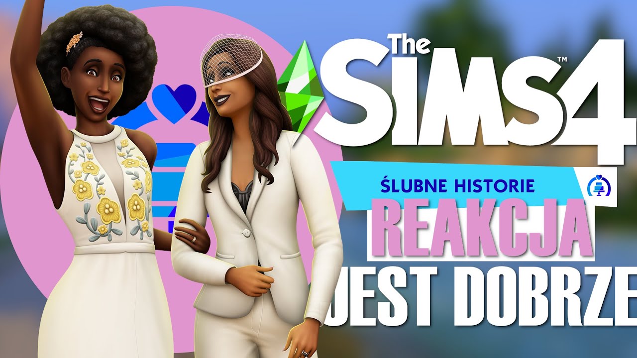 MOJA REAKCJA NA SIMS 4 ŚLUBNE HISTORIE (jestem w szoku i płaczę)👰