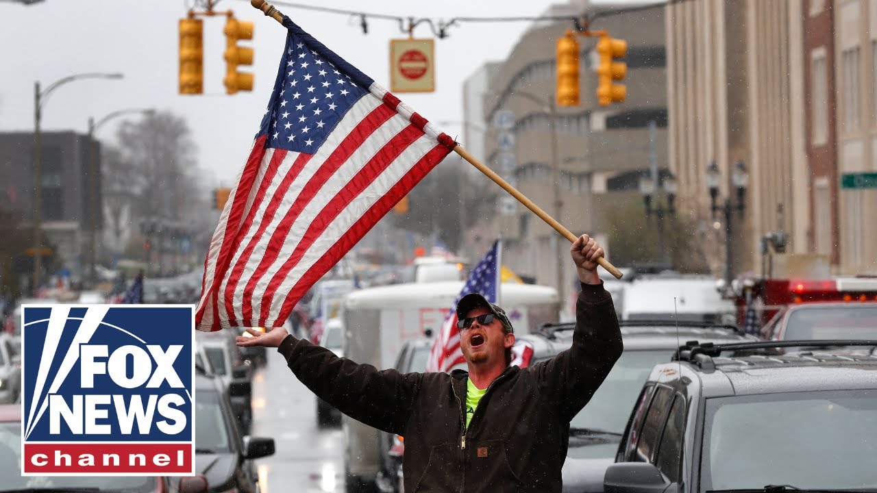 Protests heat up in Michigan in response to governor's coronavirus policy