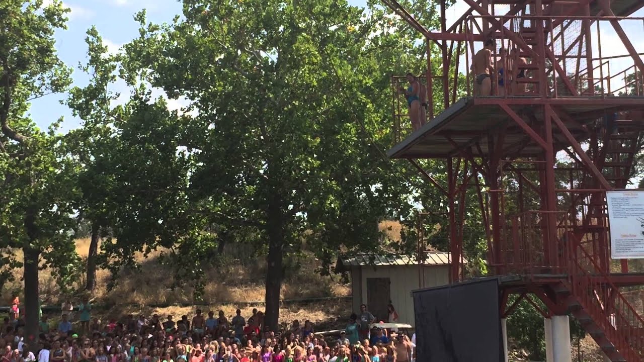Camp Longhorn 2015 Diving Show