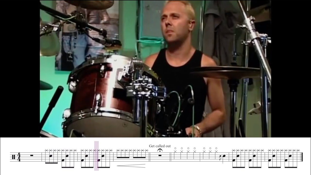 Lars Ulrich Drum Fails (with Sheet Music)