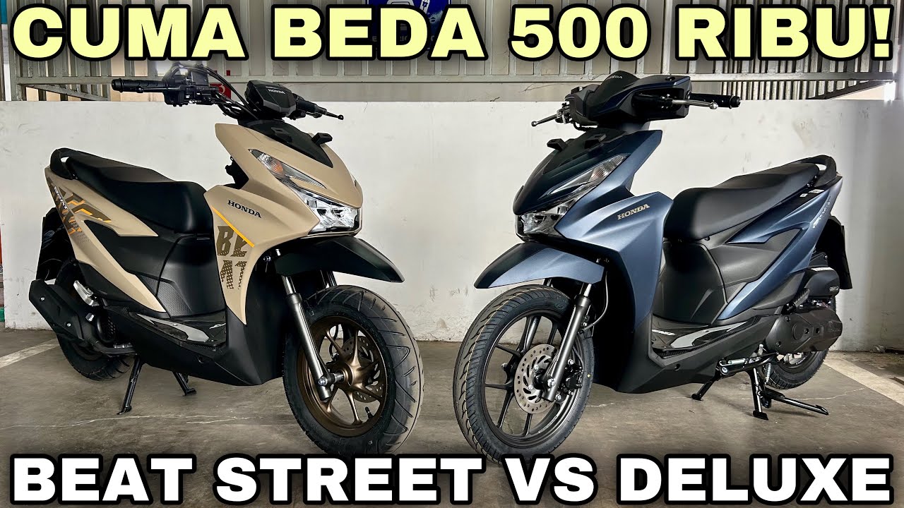 BEDA 500 DOANG‼️HONDA BEAT STREET VS BEAT DELUXE TERBARU 2024