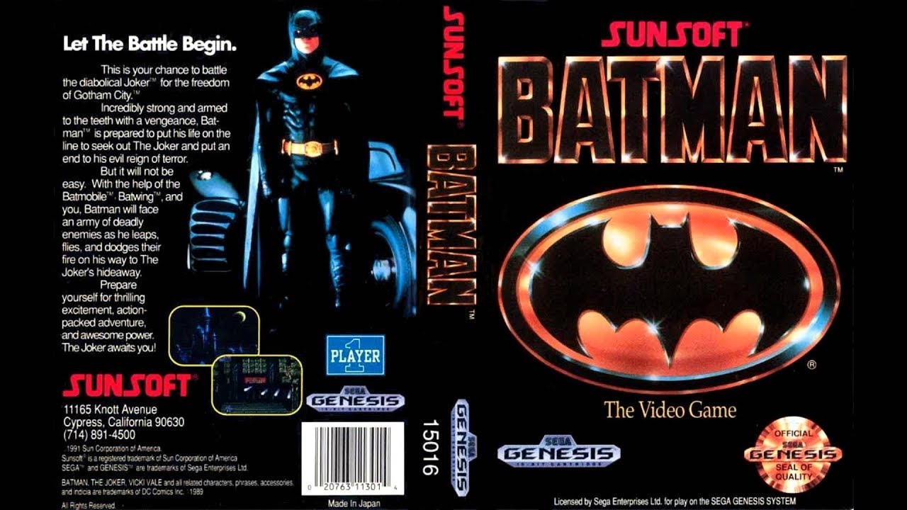 Batman: The Video Game (Sega Genesis) - Longplay