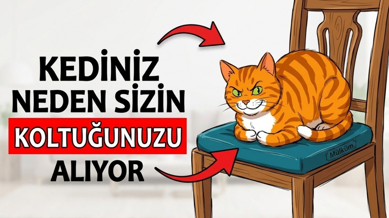 Kediniz Yerinizden Kalkar Kalkmaz Oraya Oturuyorsa, Size Bir Mesaj Veriyor!