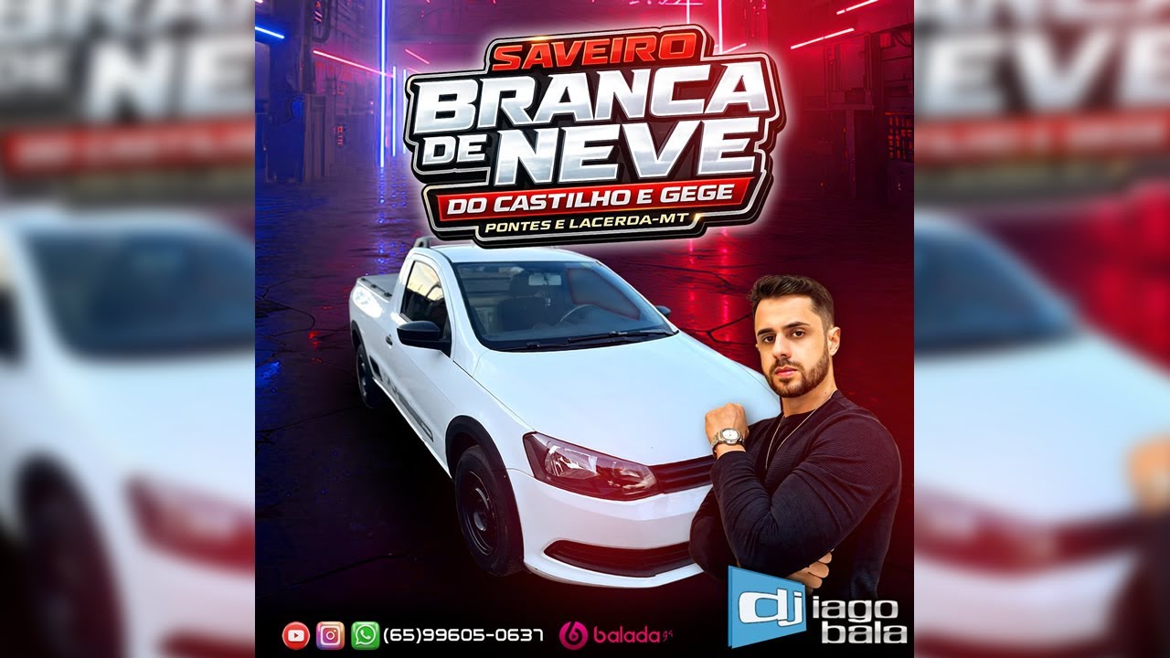 CD SAVEIRO BRANCA DE NEVE DO CASTILHO - DJ IAGO BALA