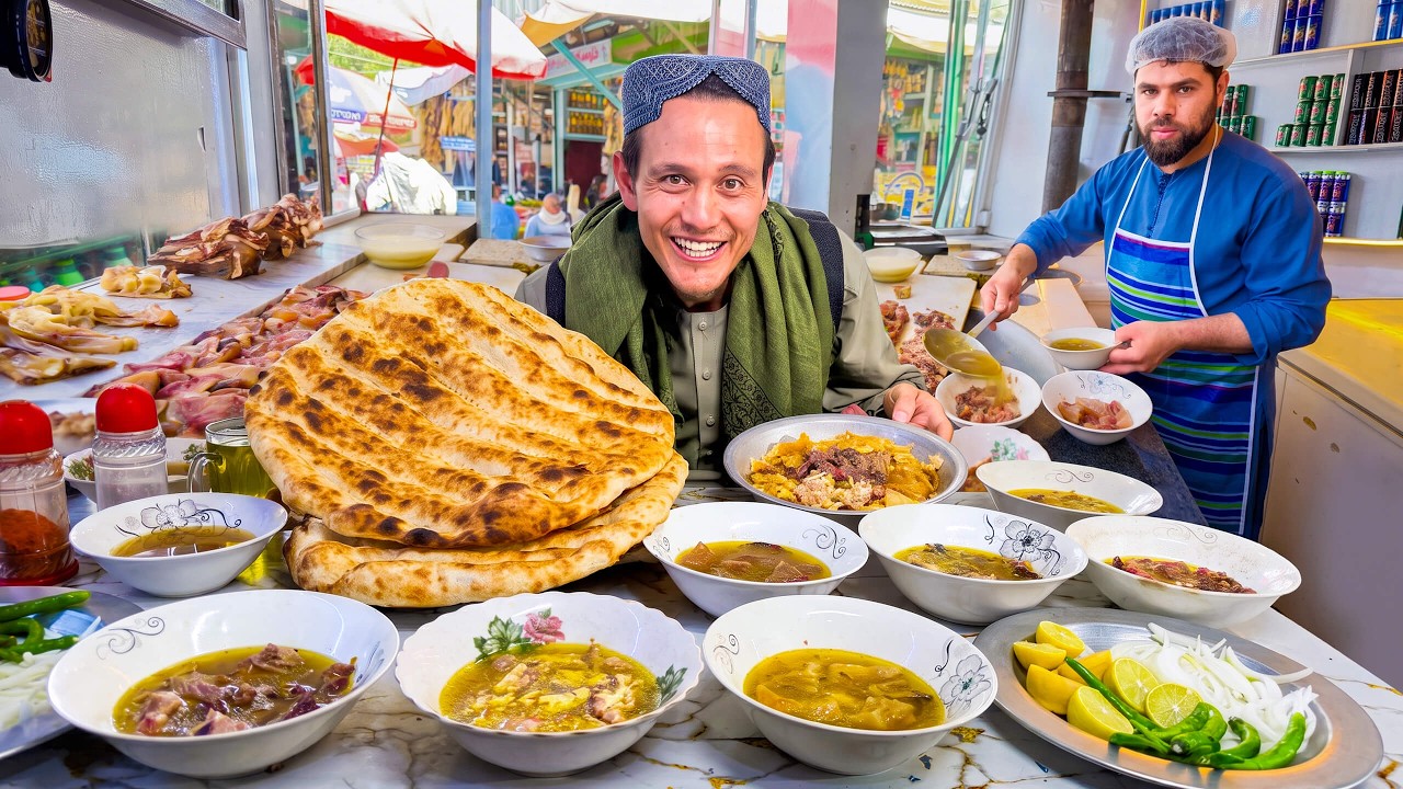 Inside Afghanistan's MEAT Paradise!! (Unreal Afghan Food)
