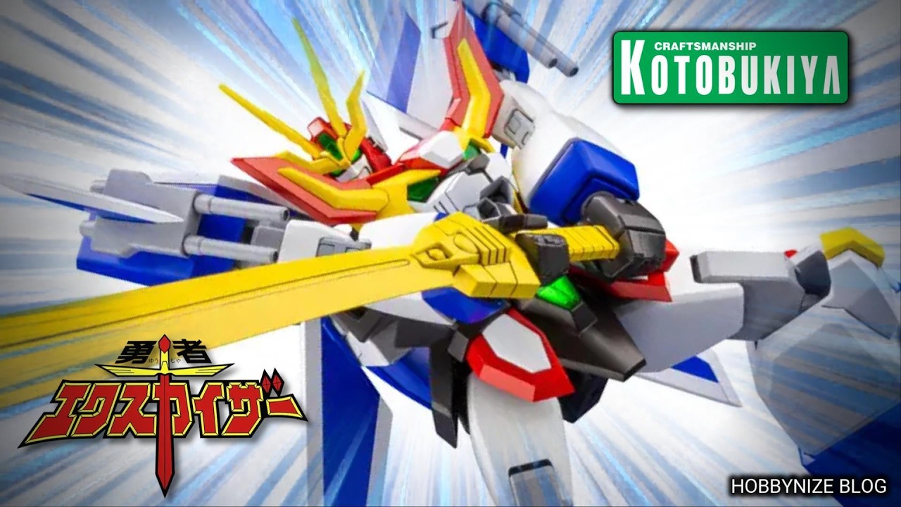 Great Exkizer Full Edition Brave Exkaiser Plastic Model Kit by Kotobukiya