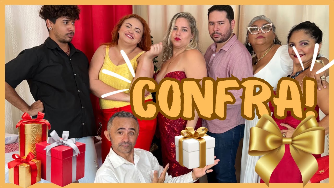 TIPOS DE PESSOAS NA CONFRATERNIZAÇÃO!