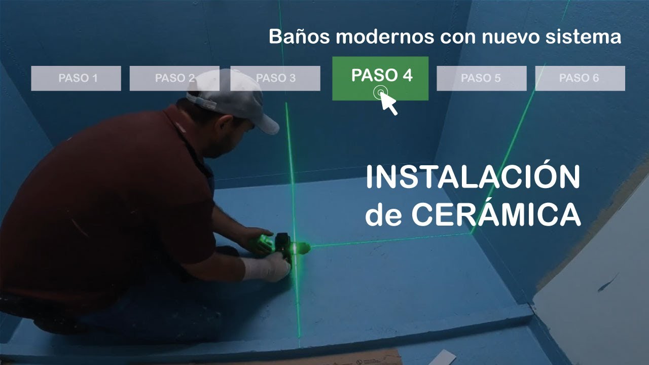 cómo INSTALAR CERÁMICA en baños sobre  PLACAS ETERBOARD [PASO 4:] ✅