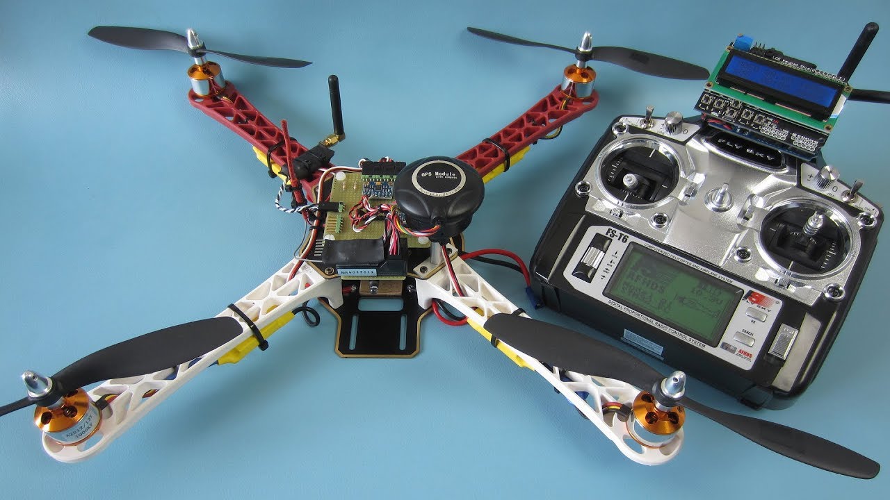 How to build the YMFC-32 GPS hold quadcopter - With free Arduino code and schematics